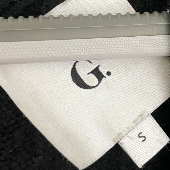 G. Label Alisha V-Neck Cardigan in Black (S) - Picture 4 of 5